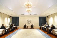 科技大学党委呼和一行来访我校